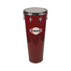 Timbal 14" x 90cm bois, rouge - 8 tir. - Pro